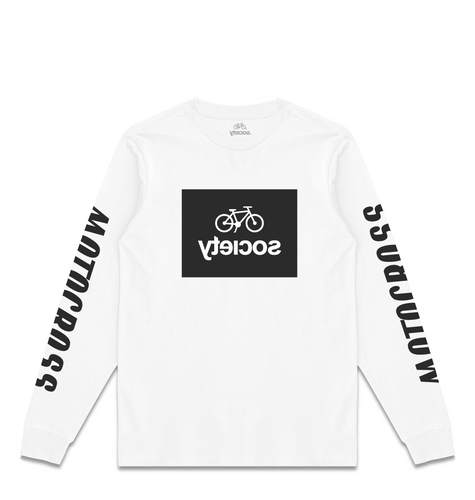 Motocross - L/S T-Shirt (white)
