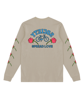 Rose Pedals - L/S T-Shirt (sand)
