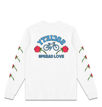 Load image into Gallery viewer, Rose Pedals - L/S T-Shirt (white)