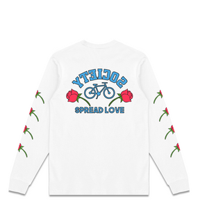 Rose Pedals - L/S T-Shirt (white)