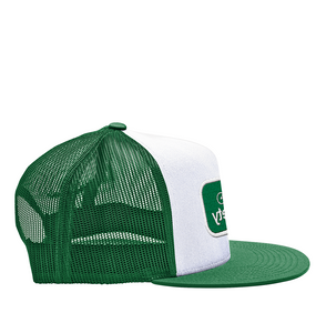 Patch logo 3 - Mesh Snapback Hat (green)