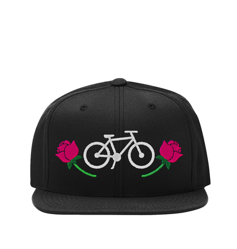 Roses are red - Snapback Hat (black)