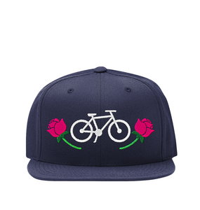 Roses are red - Snapback Hat (navy)